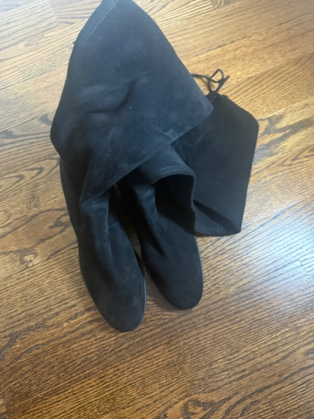 Stuart Weitzman Black Over-the-Knee TIELAND OVER-THE-KNEE BOOT Sz 11